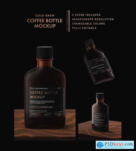 Download Creativemarket Coffee Flask Bottle Mockup 4391994