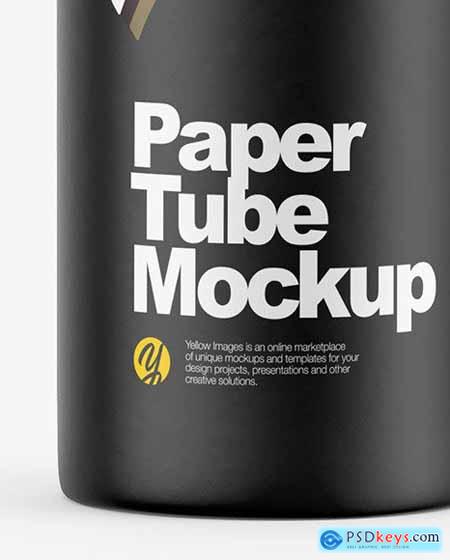 Matte Paper Tube Mockup 55976