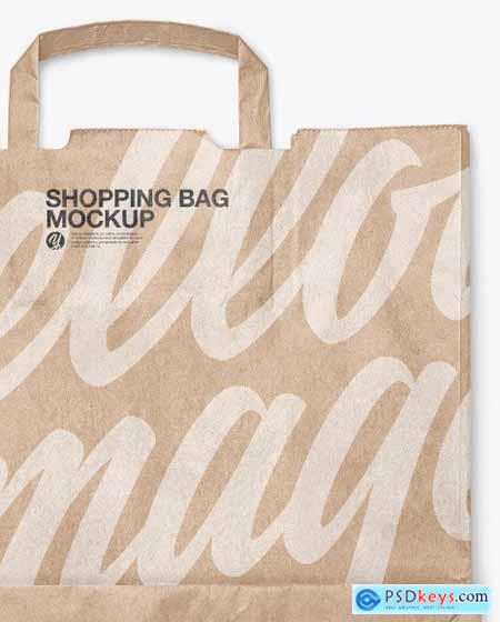 Kraft Shopping Bag Mockup 55995