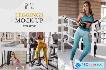 Leggings Mock-Up Gym Style 4505545