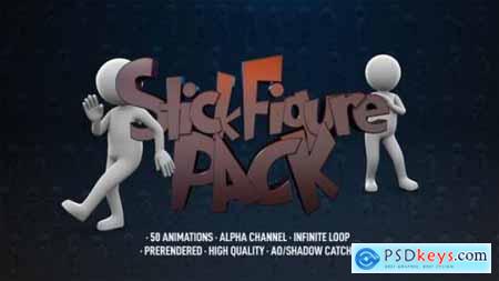 Videohive Stick Figure Pack 50 Pack 24388194