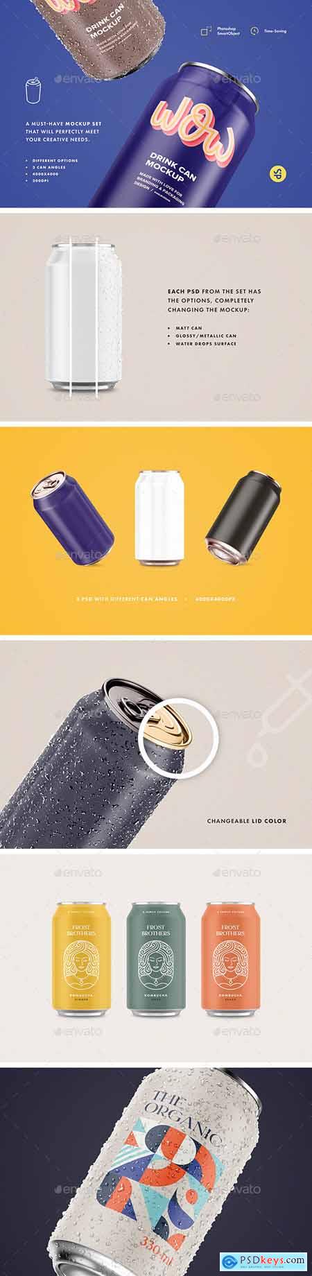 Drink Can Mockup 25820913