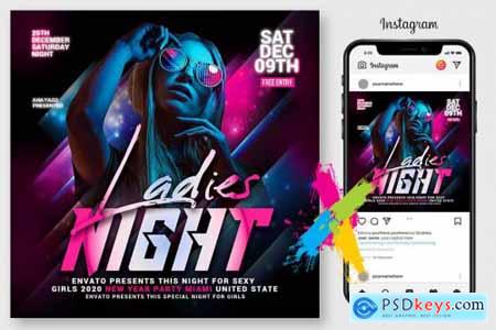 Ladies Night Flyer 4577261