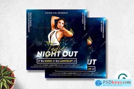 Ladies Night Out Flyer Template 4585272