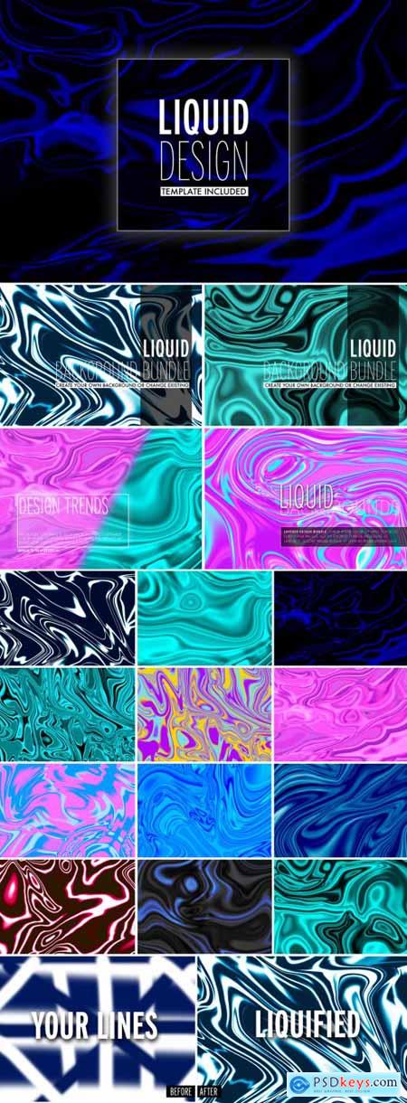 Colorful Liquid Texture Effect 322376910