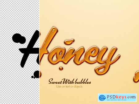 Golden Liquid Text Effect 322370742