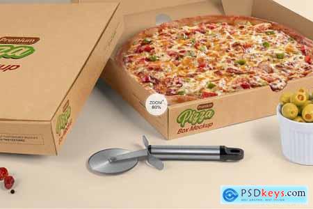 Pizza Box Mockups - Set of 5 Mockups 480682