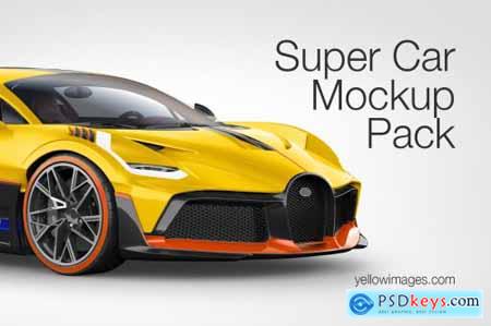 Super Car Mockup Pack 52812