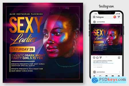 Sexy Night Flyer Template 2
