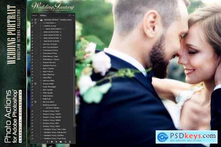 Actions for Photoshop - Wedding ( full ) 4469548