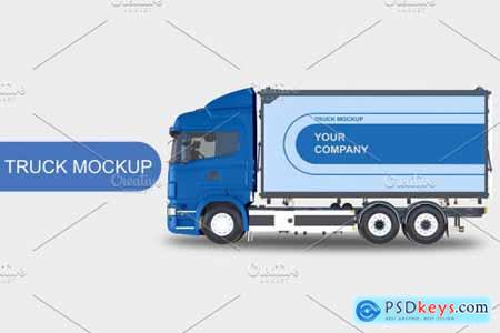 Truck Mockup 4537549