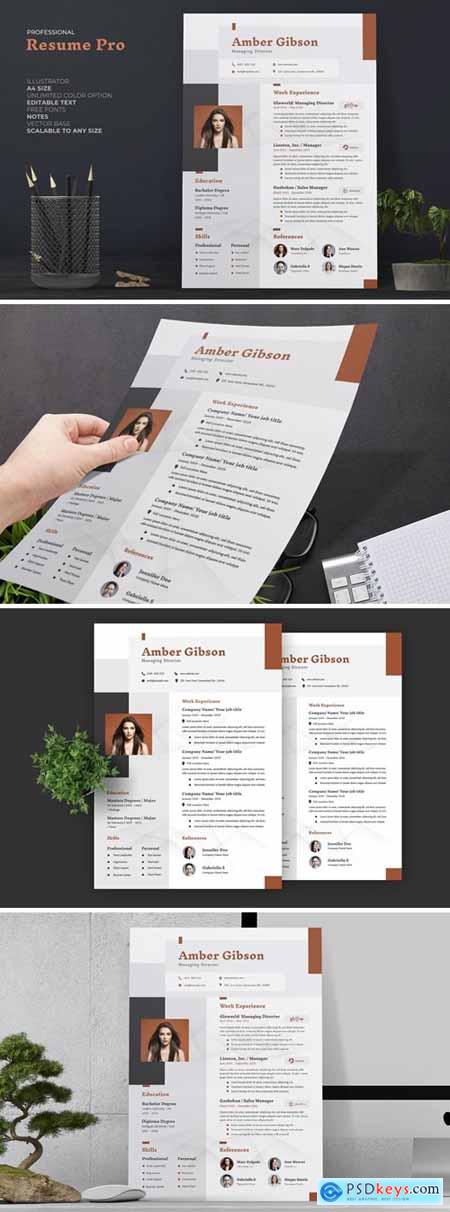 Creative Resume - CV Template Pro