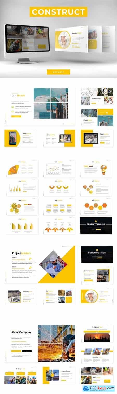 Constructivism Powerpoint, Keynote and Google Slides Templates