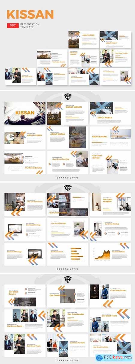 Kissan Business Powerpoint, Keynote and Google Slides Templates