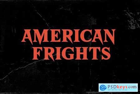 American Frights - Horror Serif Font 4563766