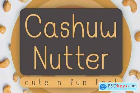 Cashuw Nutter - Cute - Fun Font 4614440