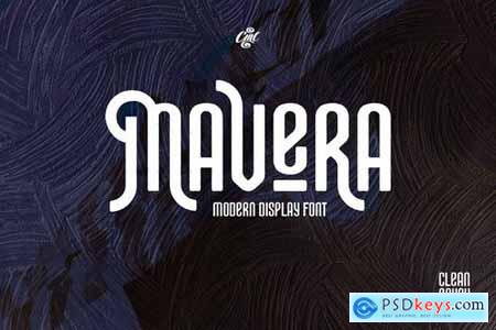 Mavera Modern Display Font 4593569