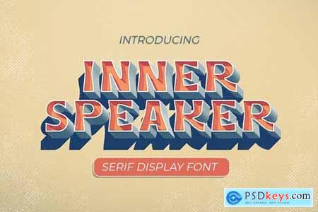 Innerspeaker Serif Display Font