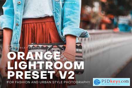 PH Orange Lightroom Presets V2 4552333