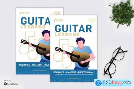 Guitar Lessons - Creative Flyer GR