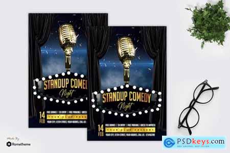 Stand Up Comedy - Flyer MR