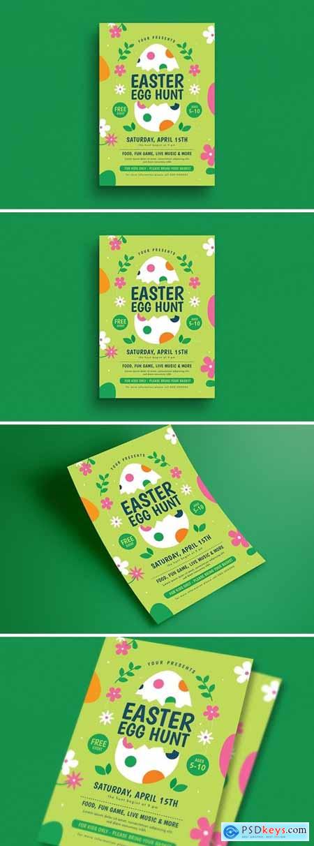 Easter Egg Hunt Event Flyer