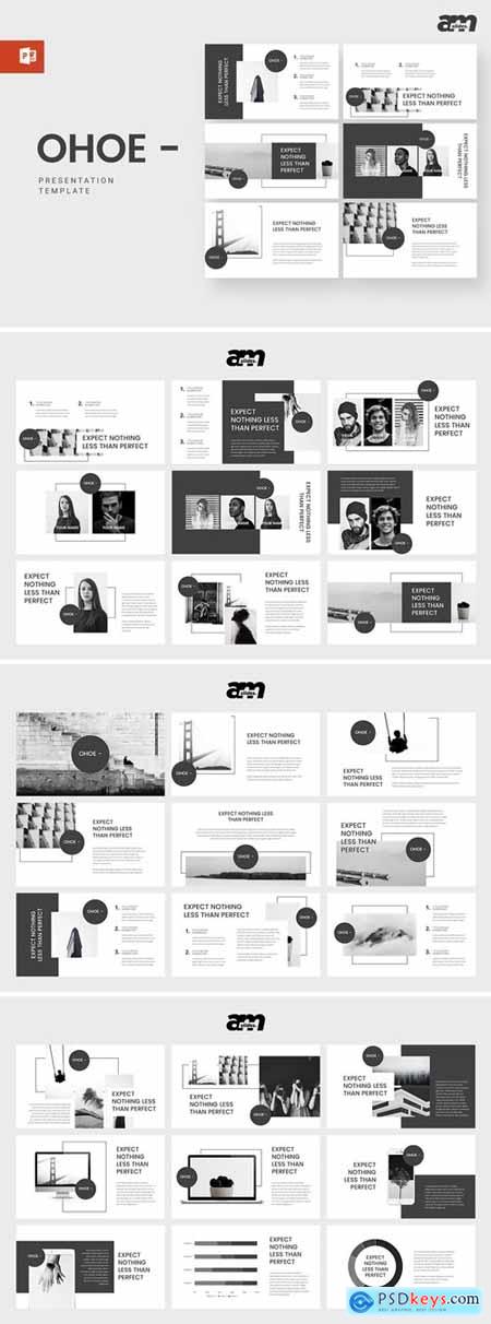 Ohoe Powerpoint, Keynote and Google Slides Templates