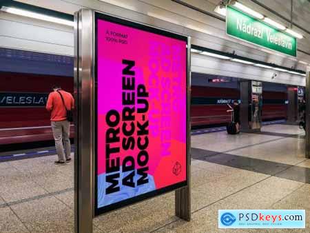 Metro Ad Screen Mock-Ups 6 (v1) 4427454
