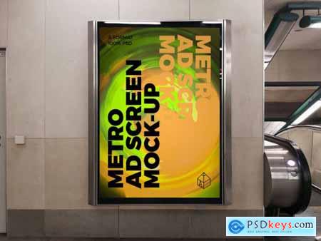 Metro Ad Screen Mock-Ups 8 (v1) 4604249
