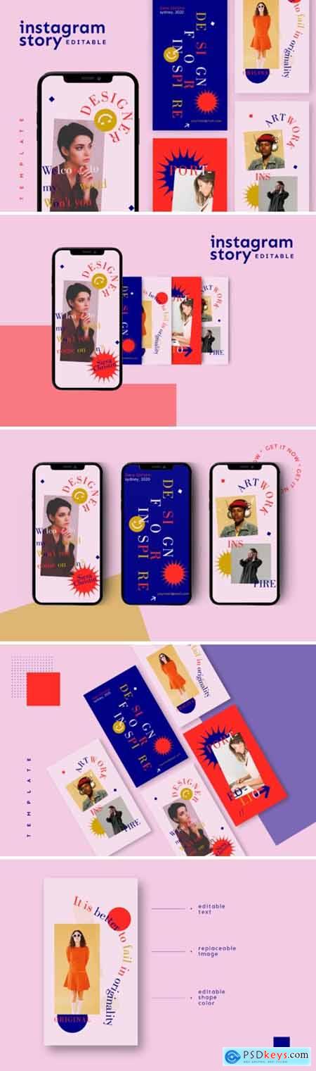 Instagram Story Template 3038153