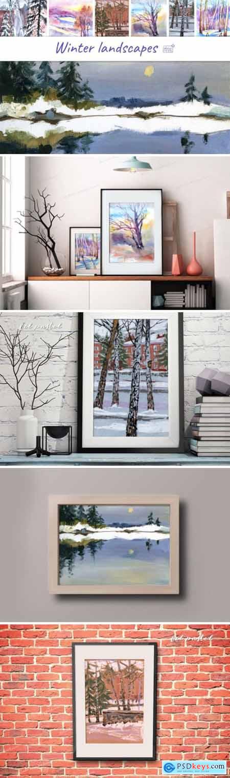 7 Digital Winter Landscapes 3039006