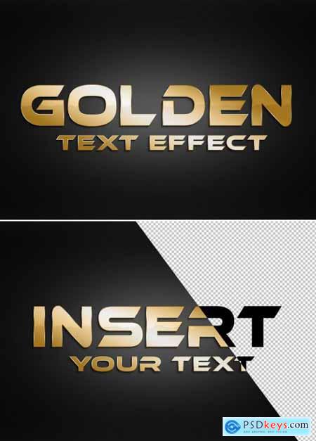 Gold Style Text Effect Mockup 327061836