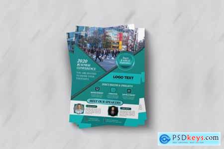 Conference Flyer Template 4629040