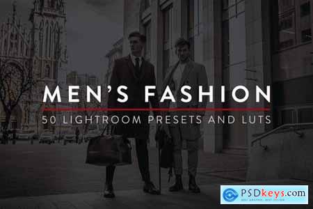 50 Mens Fashion Lightroom Presets and LUTs