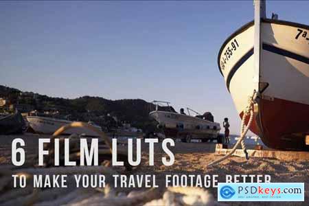 Travel film LUTs