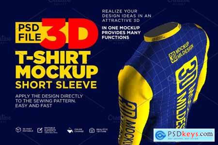 3D Mockup- Long Sleeve Tshirt 4613269
