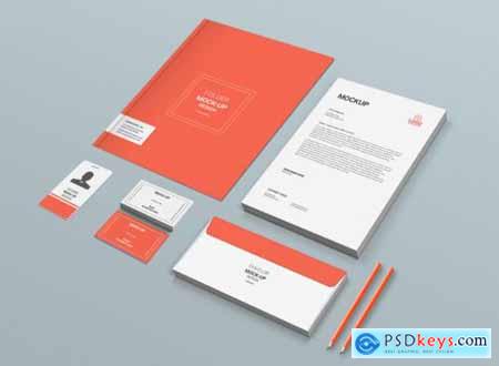 Stationary mock-up template 2