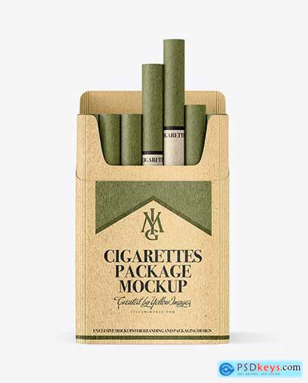 Download Kraft Cigarette Pack Mockup 56394 » Free Download Photoshop Vector Stock image Via Torrent ...