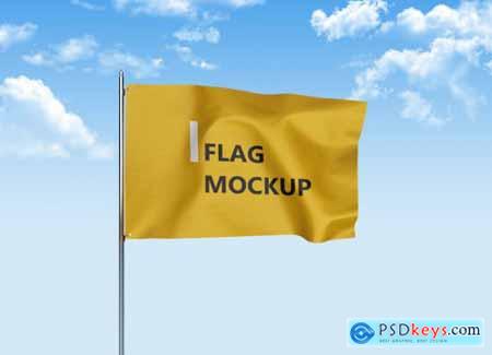 Flag mockup
