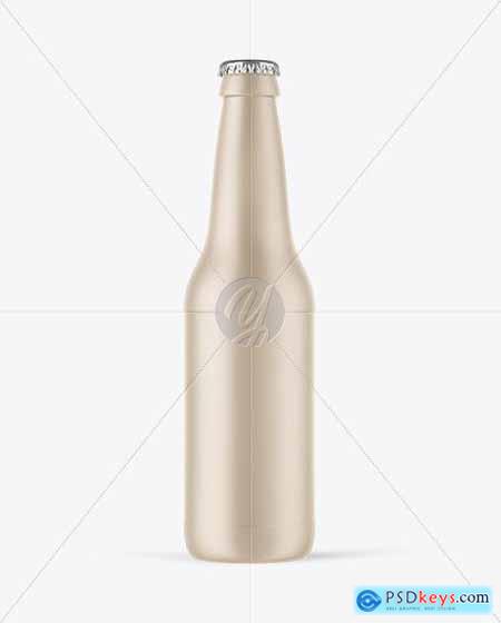 Ceramic Beer Bottle Mockup 53899