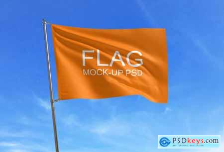 Flag mockup