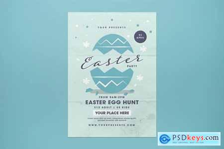 Easter Party Flyer J2P54T7