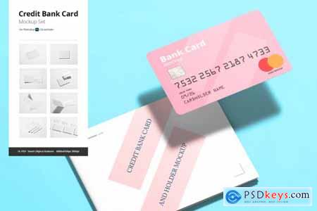 Credit - Bank Card Mockup 4644002