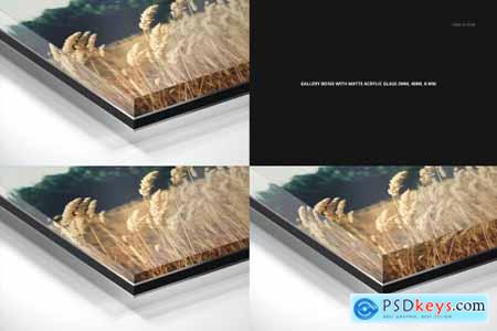 Dibond & Acrylic Closeups Mockup Set 4479781