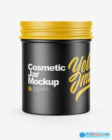 Cosmetic Jar Mockup 56475