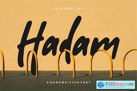 Hadam - Handwritten Font
