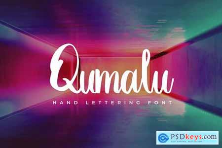 Qumalu - Hand Lettering Font