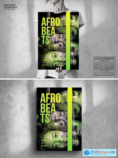 Afrobeat Style - Big Music Poster Design