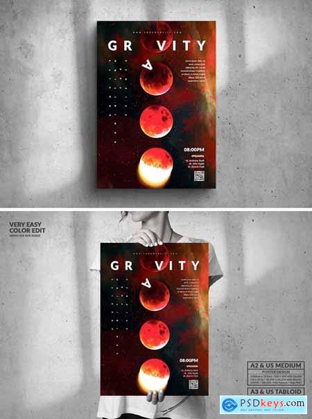 Gravity Science Conference - Big Poster Design