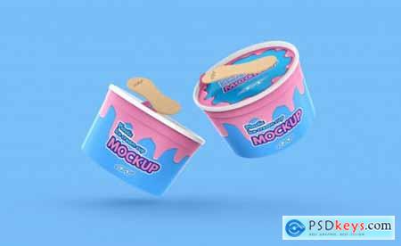 Download Ice Cream Cup Mockup Free Download Photoshop Vector Stock Image Via Torrent Zippyshare From Psdkeys Com